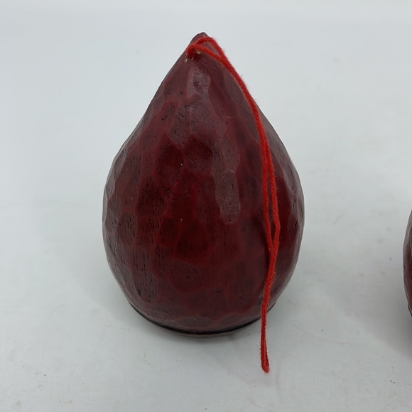 Santa Faces Oval Shape Porcelain Ornaments - Picture 4 of 12